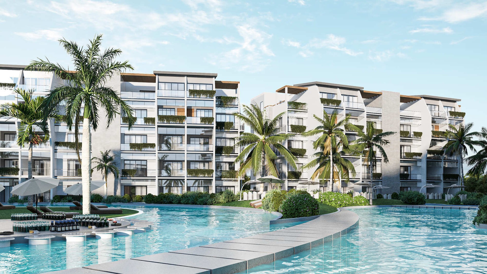 apartamentos -  Apartamentos en Punta Cana a Pasos de tus Lugares Favoritos - Palms Oasis
