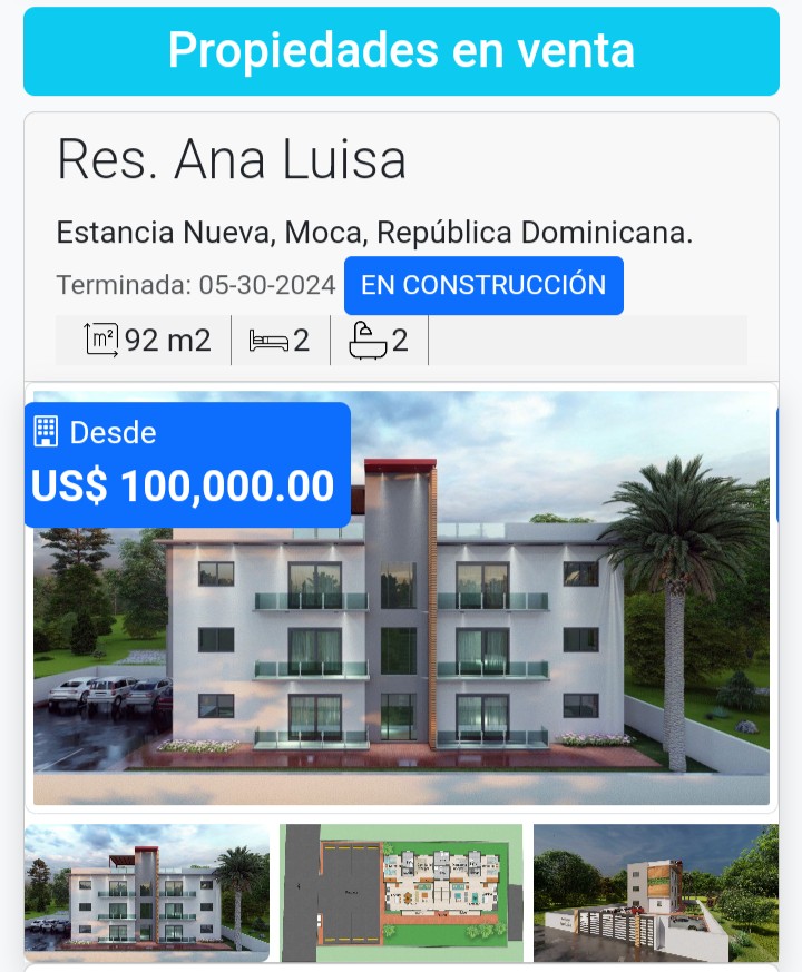 apartamentos - DIOS 🔥 ATENCIÓN 📍MOCA📍 Hermosos Apartamentos.. Listos Para Entregar 1