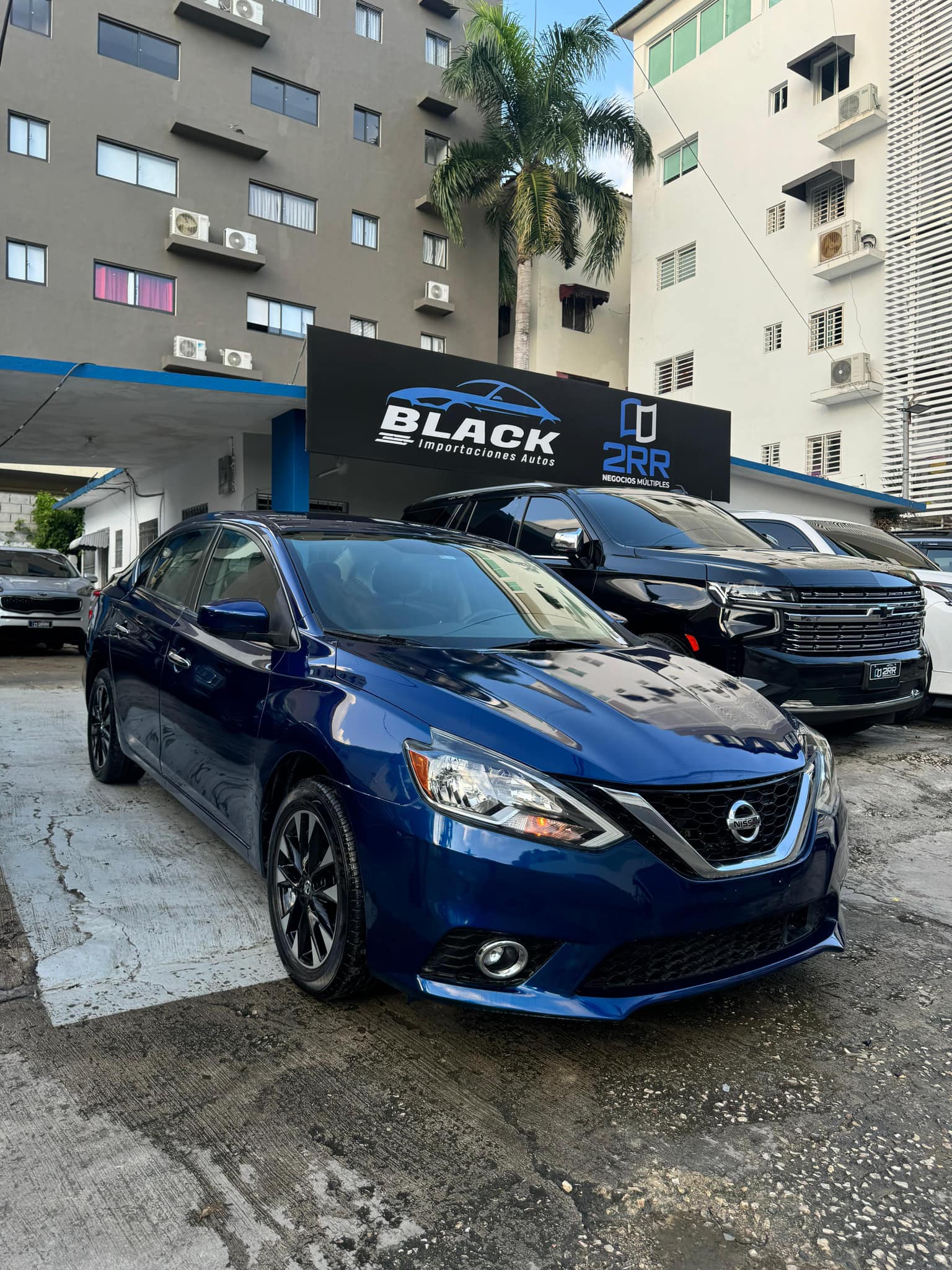 carros - Nissan Sentra SV 2019 Azul 4