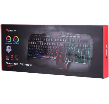 accesorios para electronica - Combo Teclado+Mouse Gaming XTREKE-ME