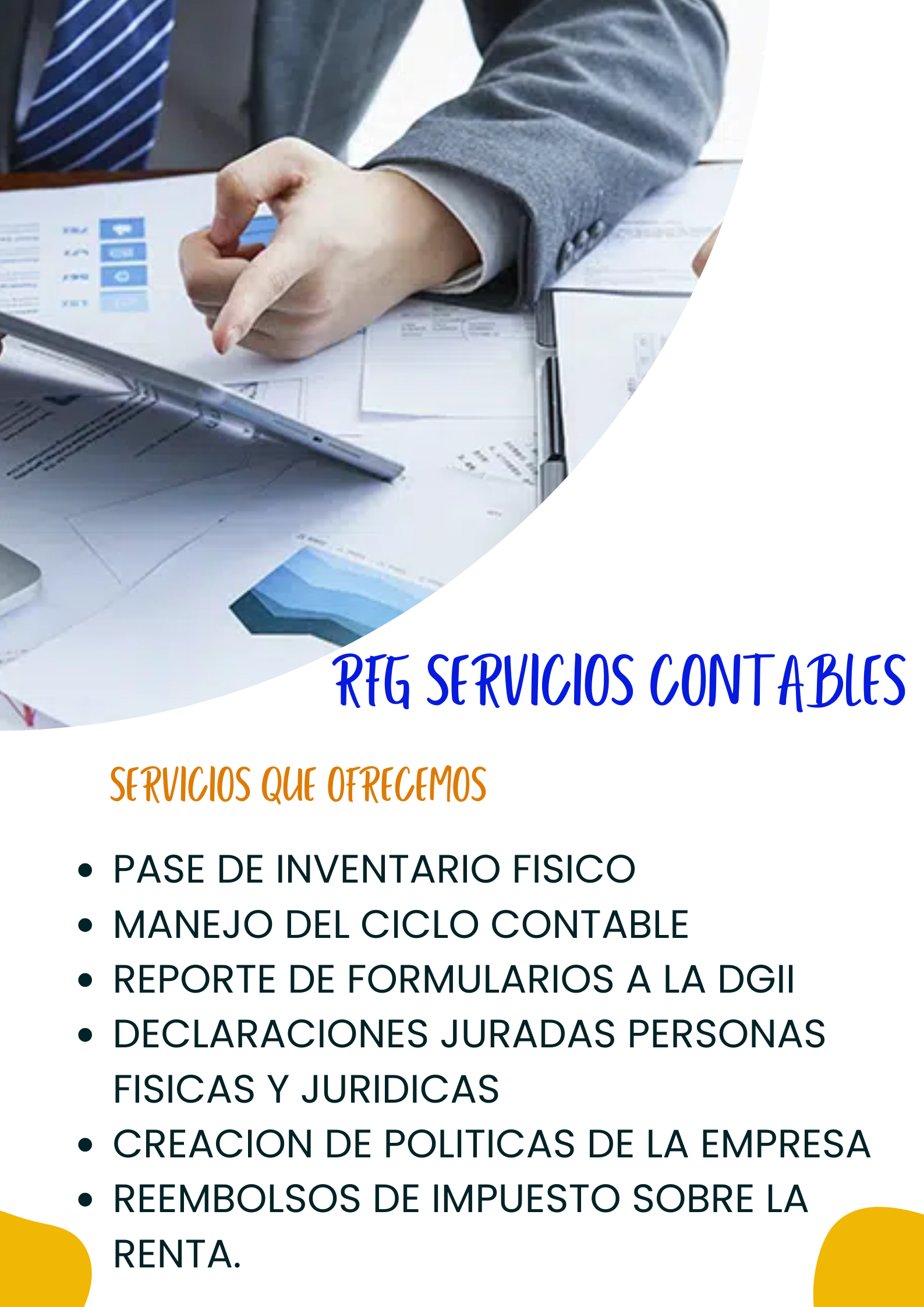 servicios profesionales - SERVICIOS CONTABLE