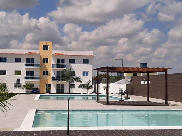 apartamentos - Apartamento en venta Punta Cana #24-1807 dos dormitorios, balcón, piscina.
 5