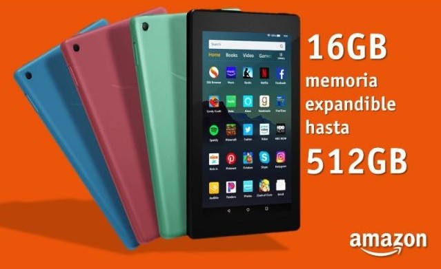 celulares y tabletas - Tablet Amazon Fire 7 pulgadas 16 GB 1