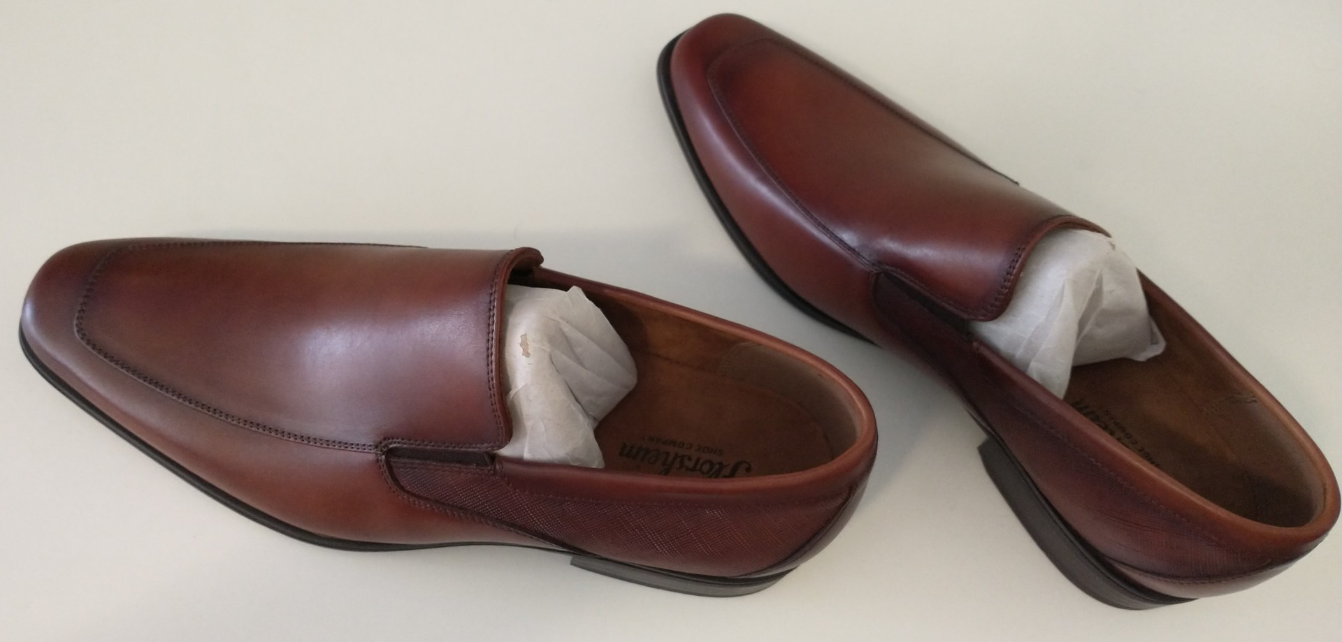 zapatos para hombre - Zapatos marrones de hombres Florsheim tipo mocasines 1