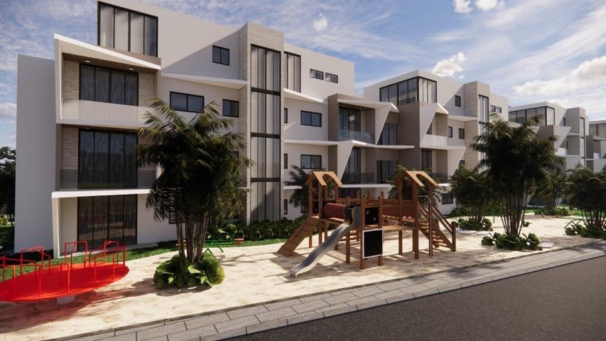 apartamentos - Proyecto en venta Punta Cana #23-985 un dormitorio, balcón, ascensor, BBQ.

 7