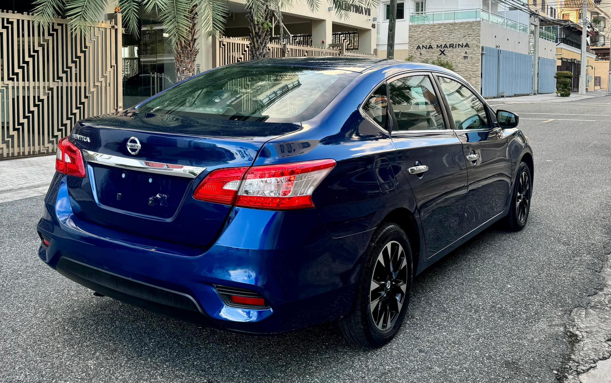 carros - Nissan Sentra SV 2019 Azul 5