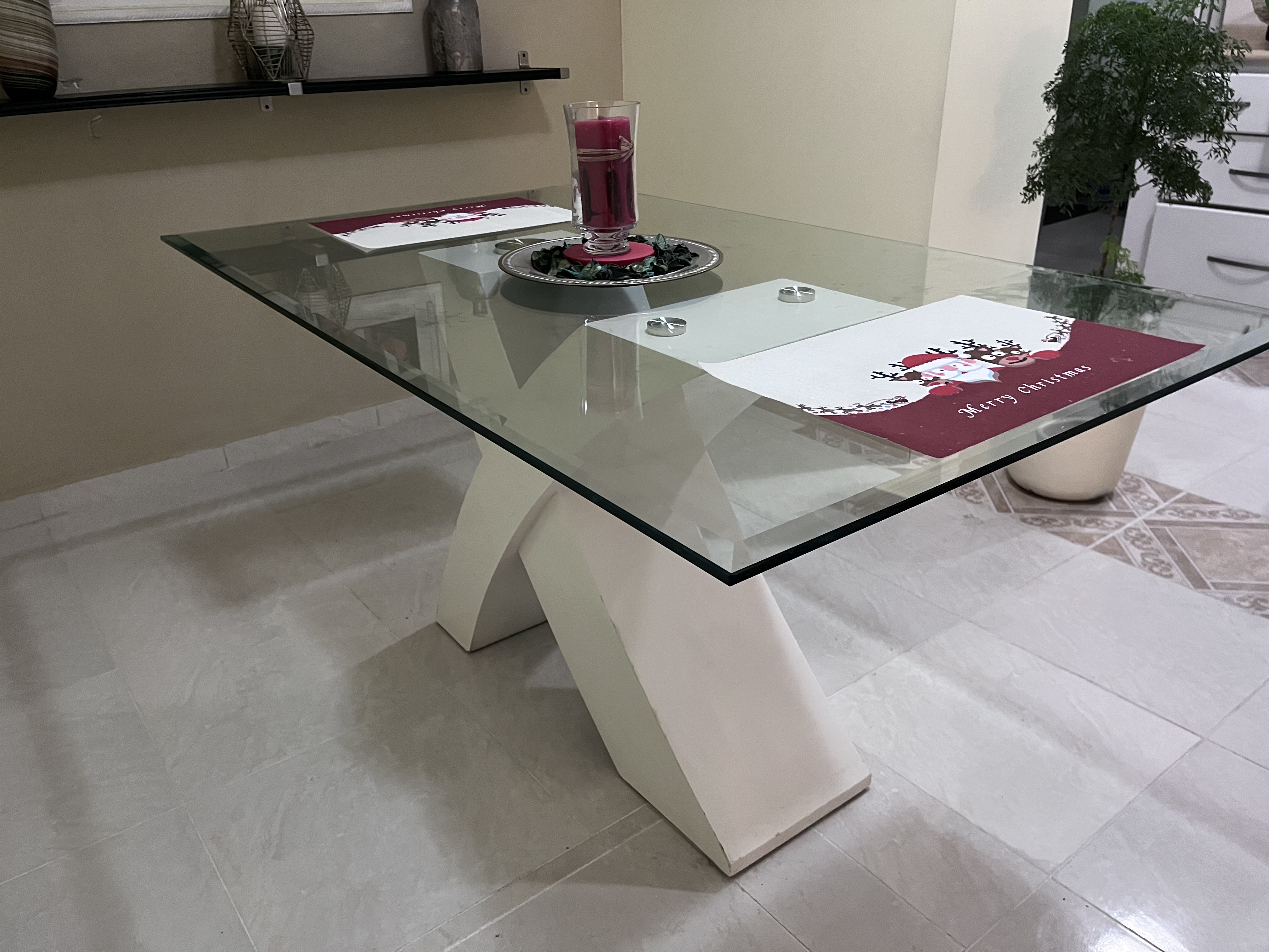 muebles y colchones - Mesa de Comedor para 6 sillas 