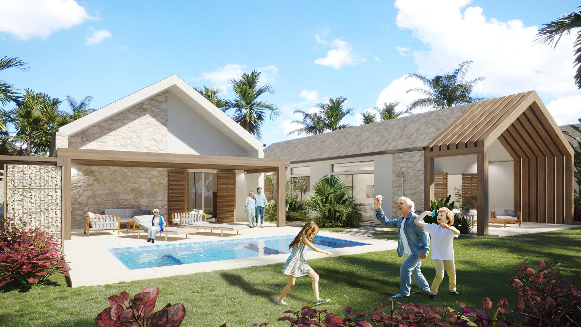 casas vacacionales y villas - EXCLUSIVO PROYECTO DE VILLAS EN PUNTA CANA 0