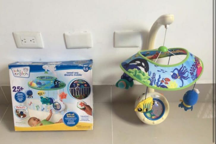 juguetes - BABY EINSTEIN MUSIC CAROUSEL ! NUEVO !