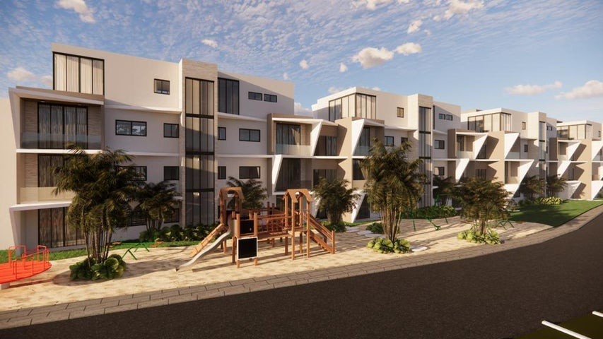 apartamentos - Proyecto en venta Punta Cana #23-985 un dormitorio, balcón, ascensor, BBQ.

 8