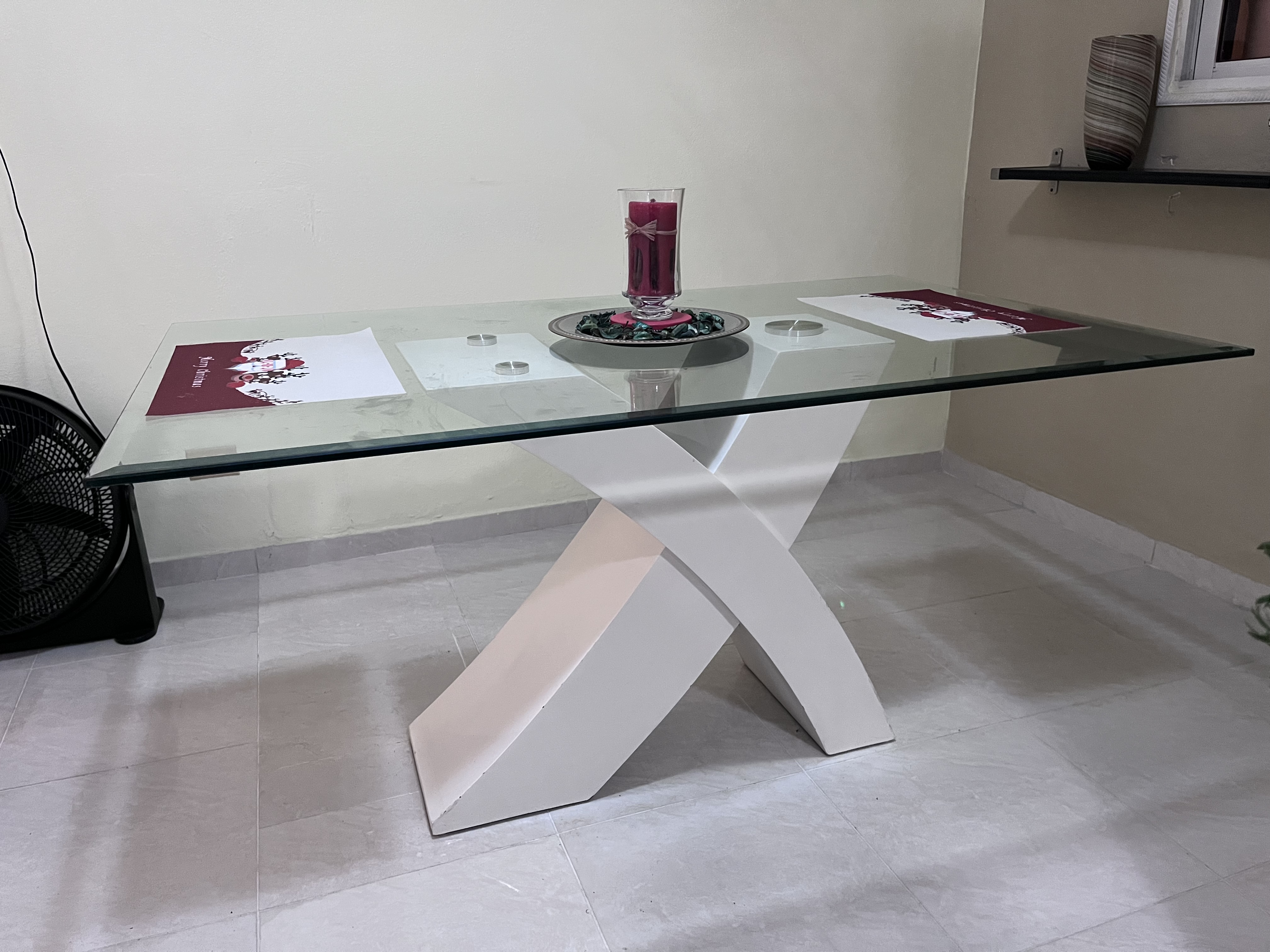 muebles y colchones - Mesa de Comedor para 6 sillas  1