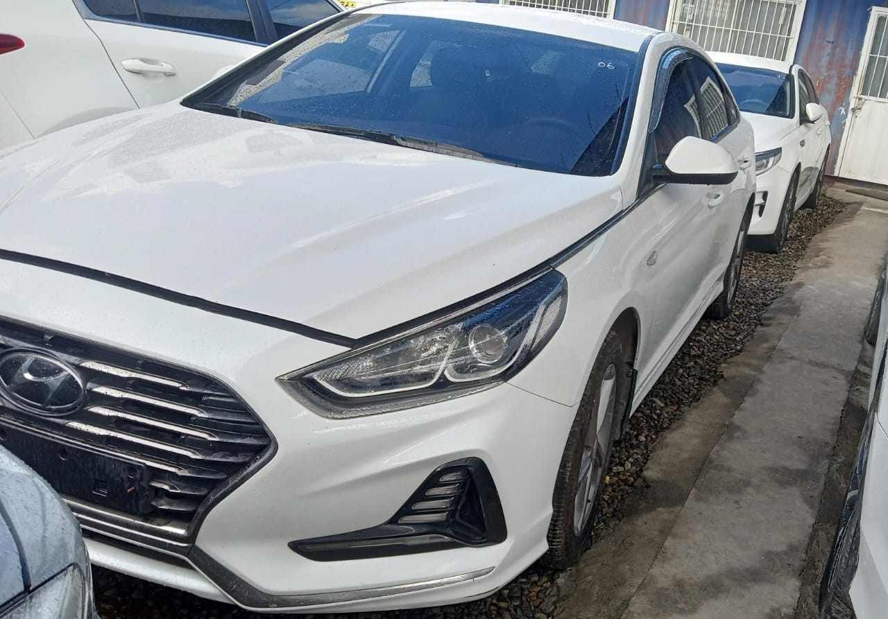 carros - HYUNDAI SONATA 2019 BLANCO 1