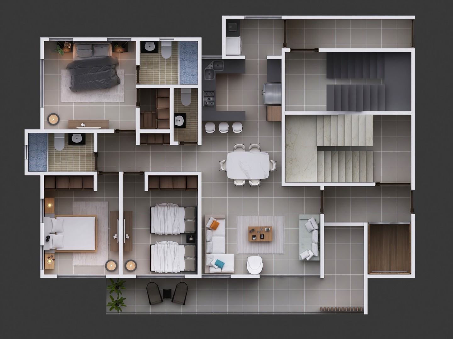 apartamentos - Apartamento en Santiago en 10mo piso- HAUS Residences 3