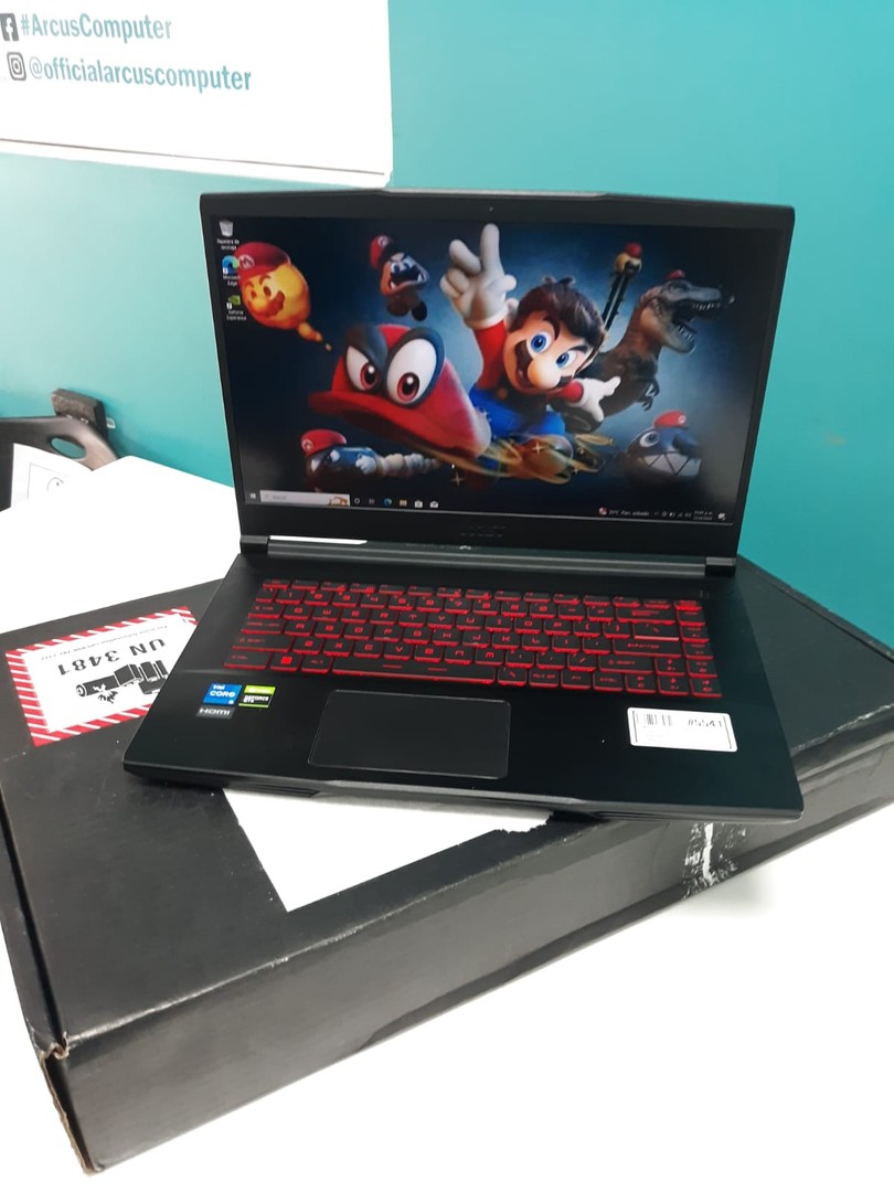 computadoras y laptops - CAJA ABIERTA 

Laptop, MSI GF63 Thinc 11SC / 11th Gen, Intel Core i5 / 16GB DDR4 9