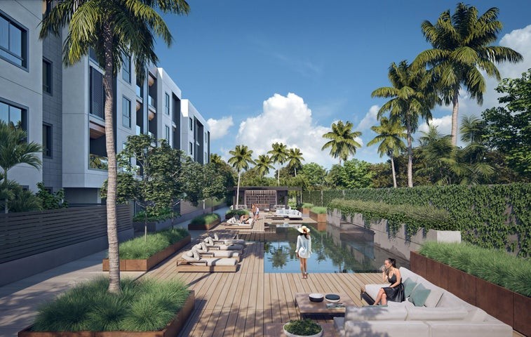 apartamentos - Proyecto en venta Punta Cana #22-2863 tres dormitorios, piscina, terraza.
 7