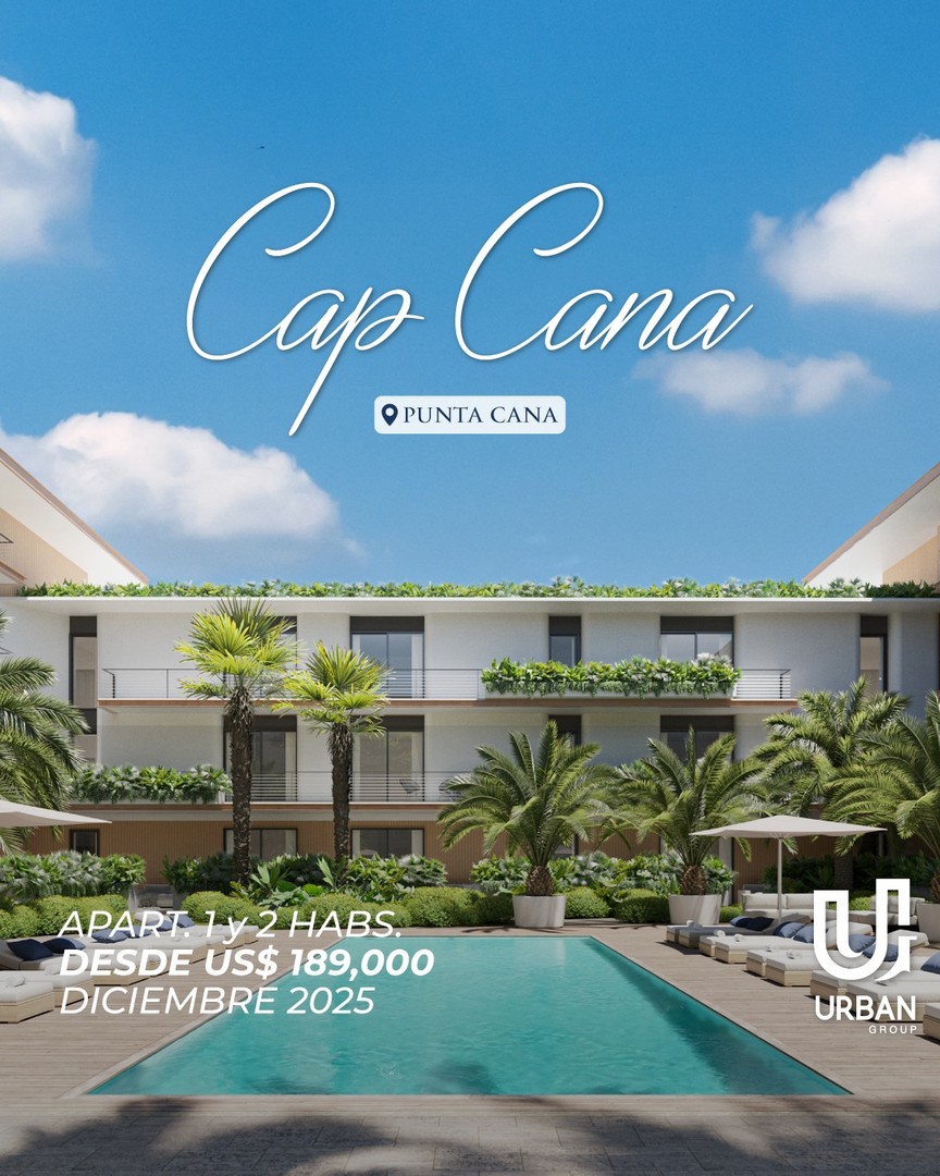 apartamentos - Apartamentos de Lujo en Cap Cana desde US$189,000