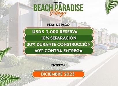 casas vacacionales y villas - Venta de Villa en vista cana la zona más privilegiada de punta cana  8