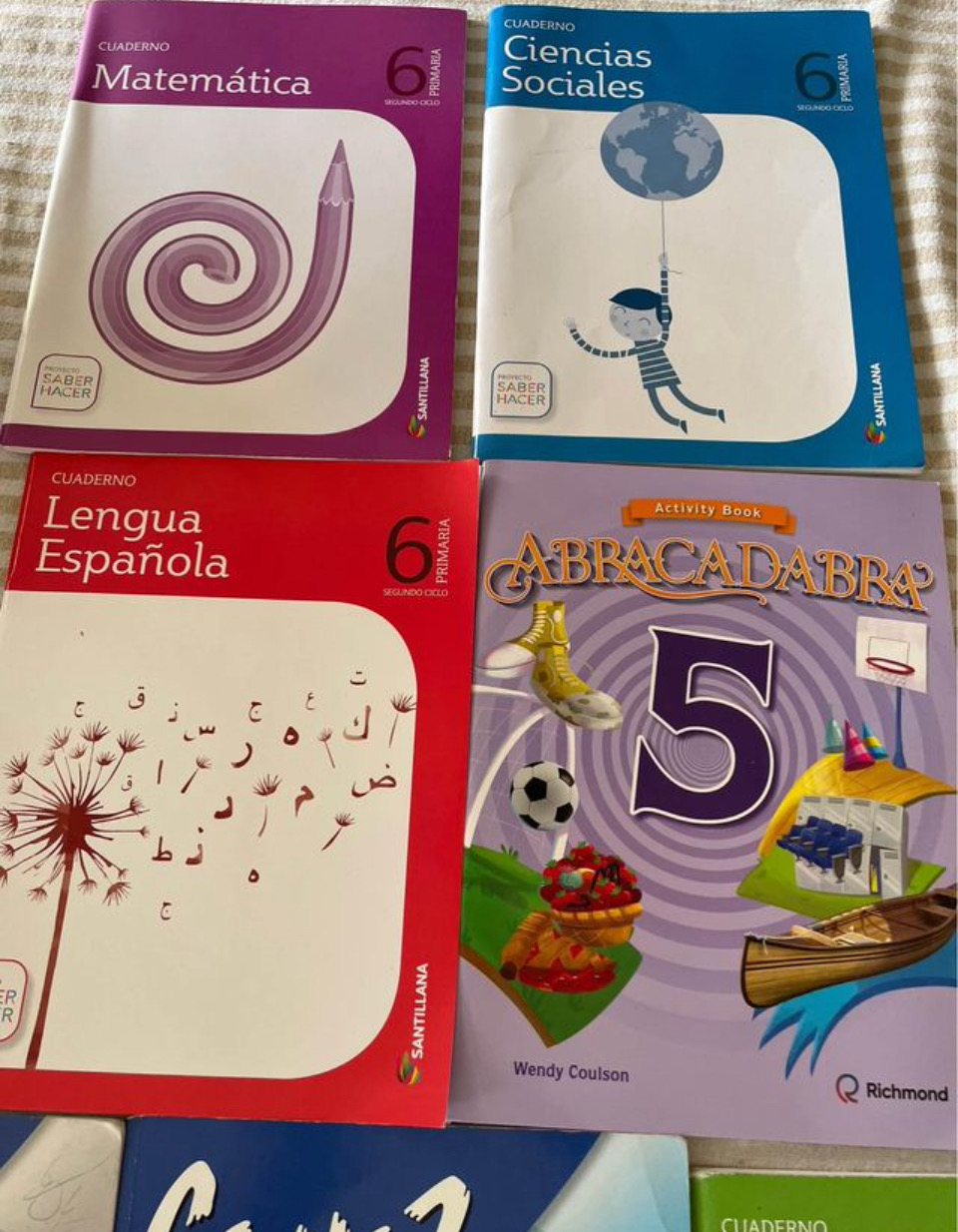 libros y revistas - libros de sexto de primaria .proyecto saber hacer de Santillana . 3