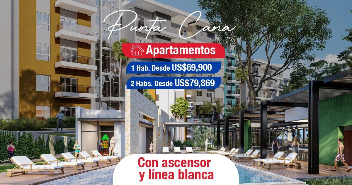 apartamentos - Venta de Apartamento- Punta Cana Bávaro