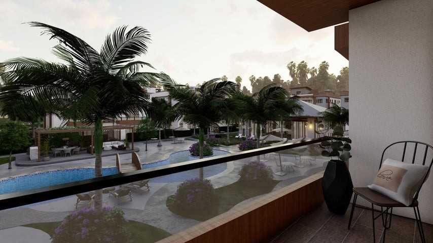 apartamentos - Apartamento en venta Punta Cana #24-894 dos dormitorios, piscina.  4