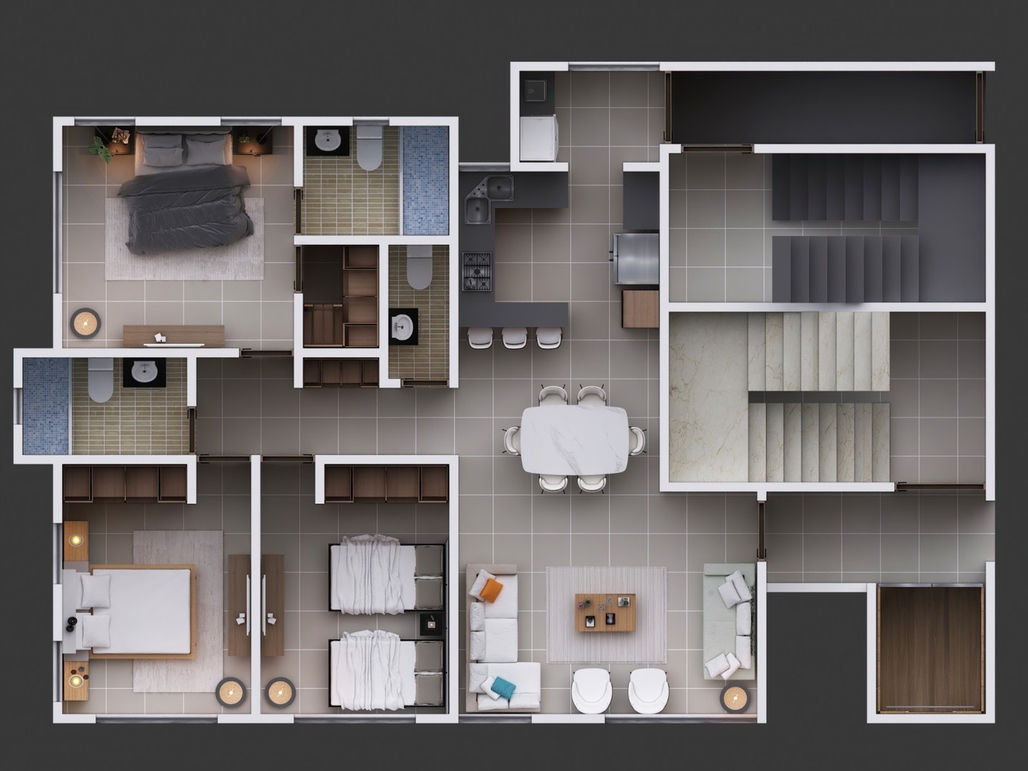 apartamentos - Apartamento en Santiago en 10mo piso- HAUS Residences 4