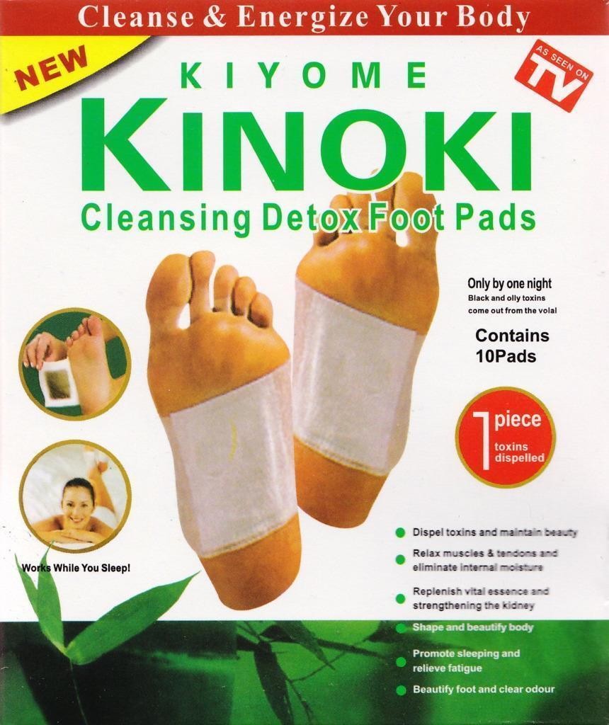 salud y belleza - 10 Parches Desintoxicantes Para Pies Kiyome Kinoki 3