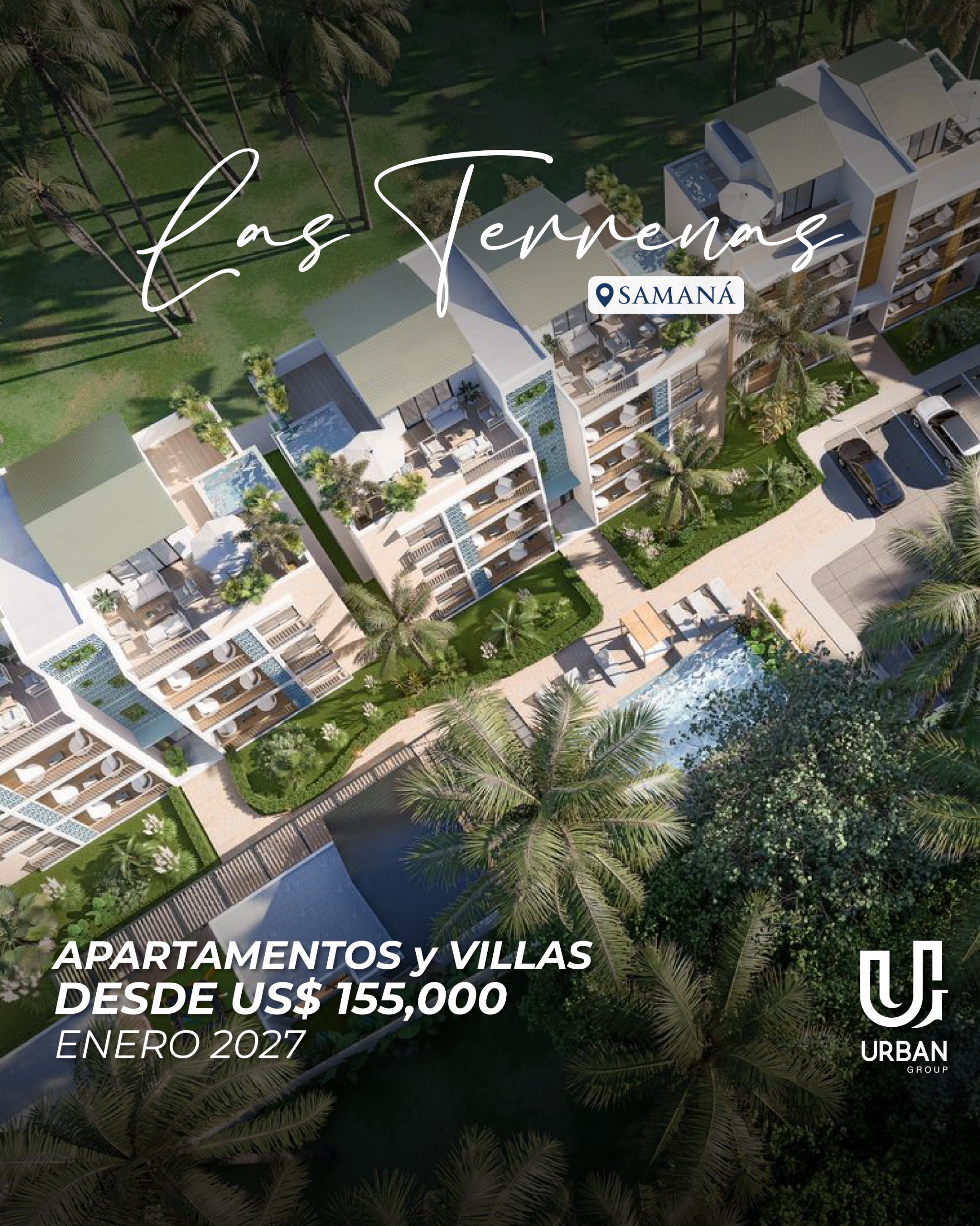 casas vacacionales y villas - Apartamentos y Villas Minutos de Playa EnTerrenas 1