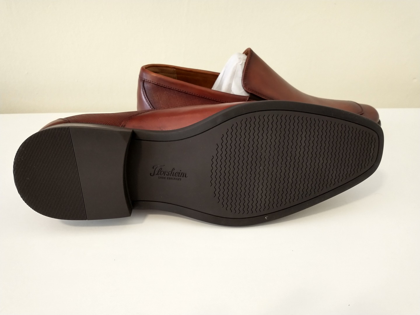 zapatos para hombre - Zapatos marrones de hombres Florsheim tipo mocasines 4