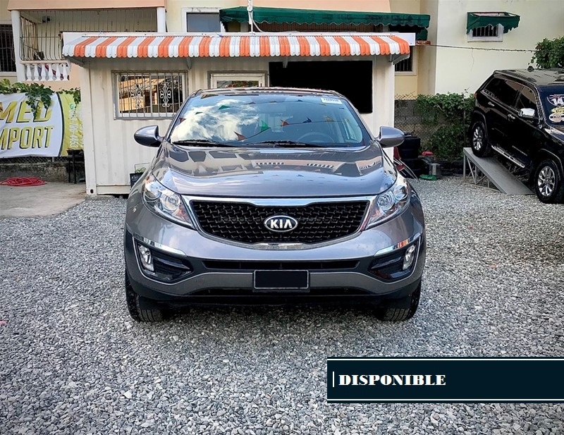 jeepetas y camionetas - Kia Sportage LX 2016, Gris Oscuro