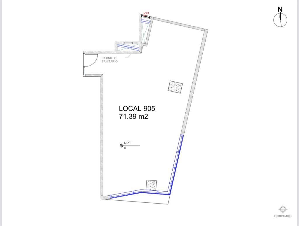 oficinas y locales comerciales - 🔵 Alquilo Local para oficina  en piantini piso 9
 7