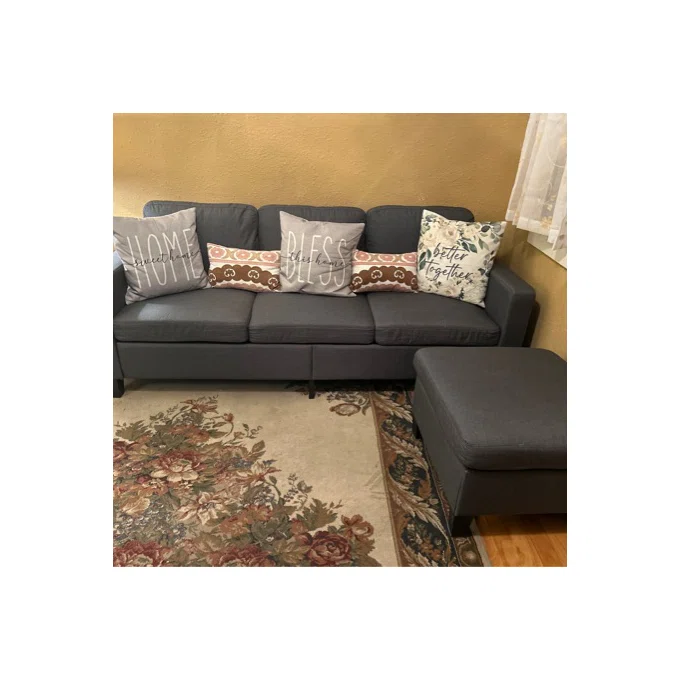 muebles y colchones - Sofa 3 plazas con octoman con baúl - Varios Colore 5