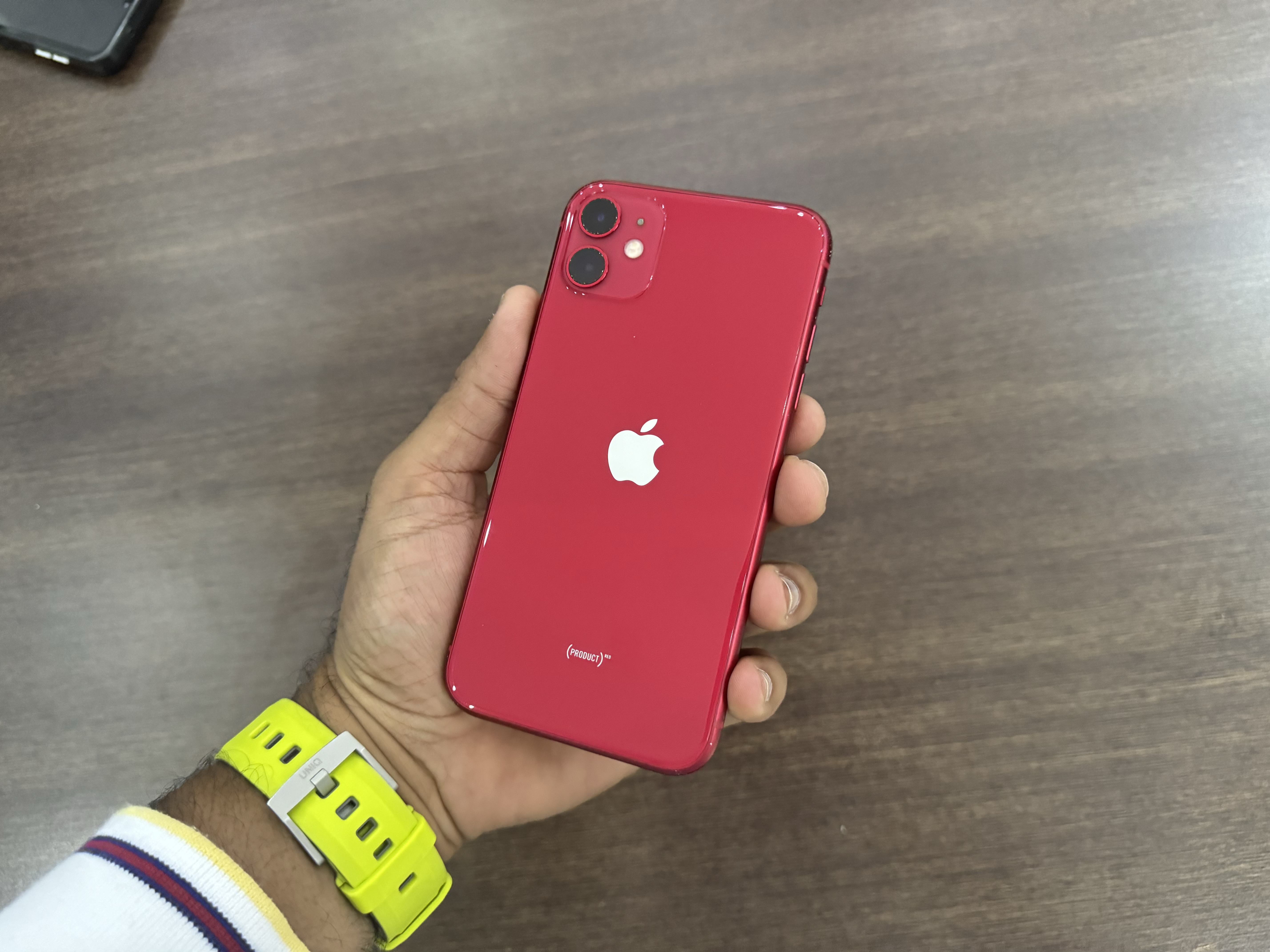 celulares y tabletas - iPhone 11 64GB Red Usado, Desbloqueado RD$ 15,300 