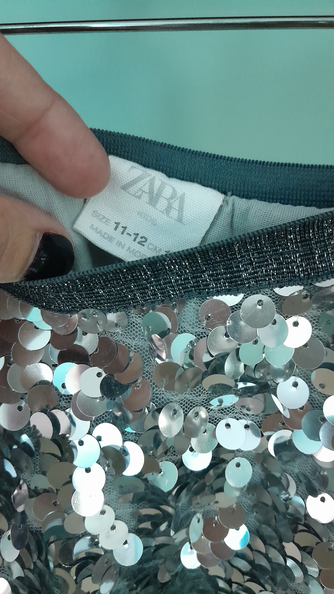 ropa y zapatos - Falda Lentejuelas Zara