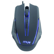 computadoras y laptops - MOUSE GAMING MYO SERIE 6, SENSOR ÓPTICO 6 BOTONES VELOCIDAD DEL MOUSE AJUSTABLE 0