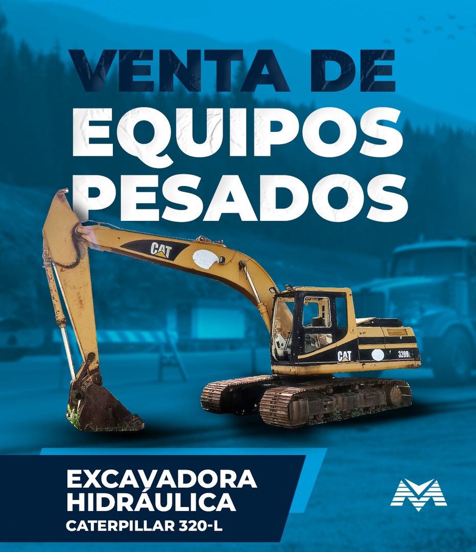 camiones y vehiculos pesados - EXCAVADORA CATERPILLAR 320-L 