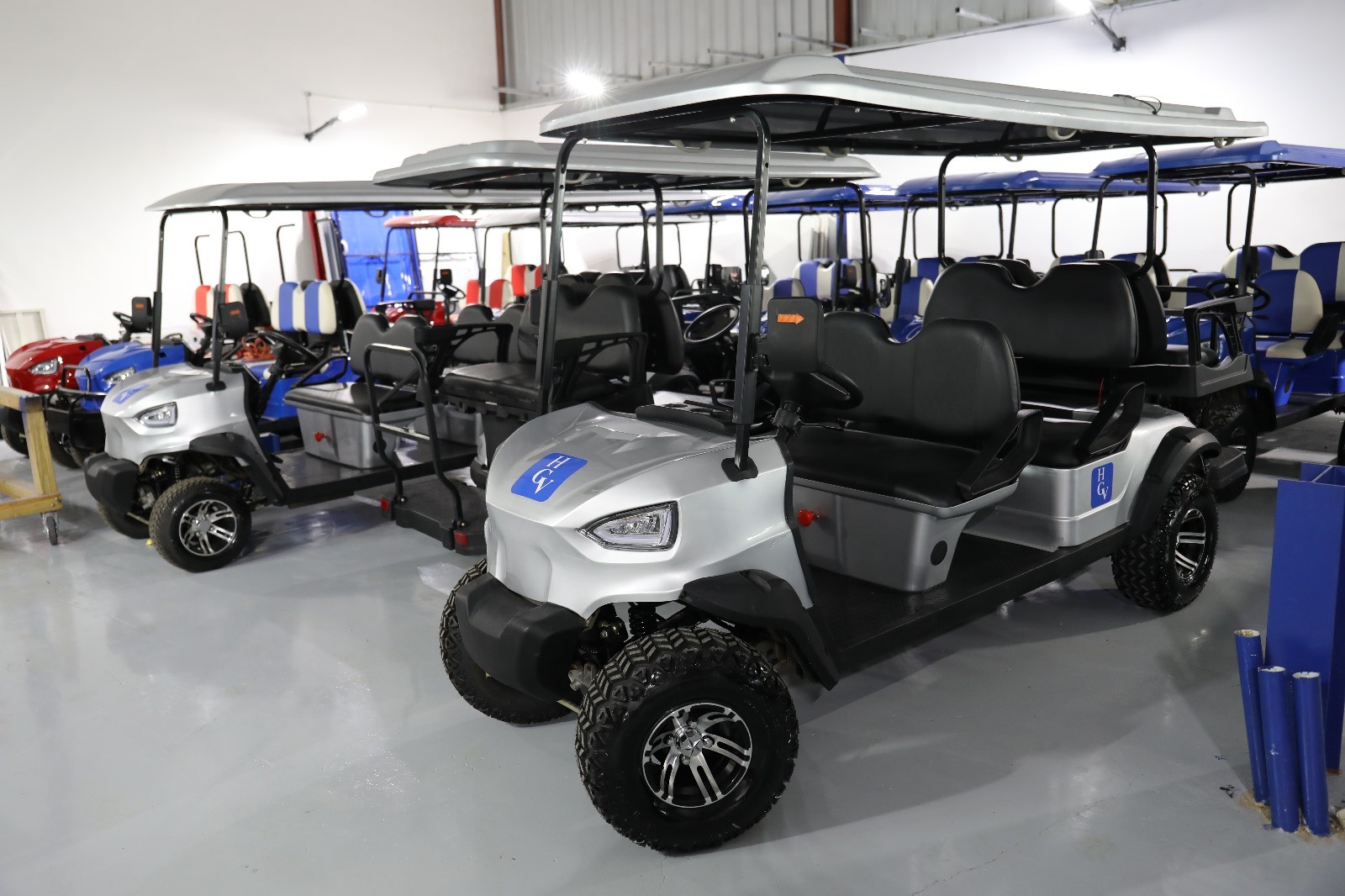 vehiculos recreativos - Carros de golf electricos con paneles solares y bateria de lithium Punta Cana 1