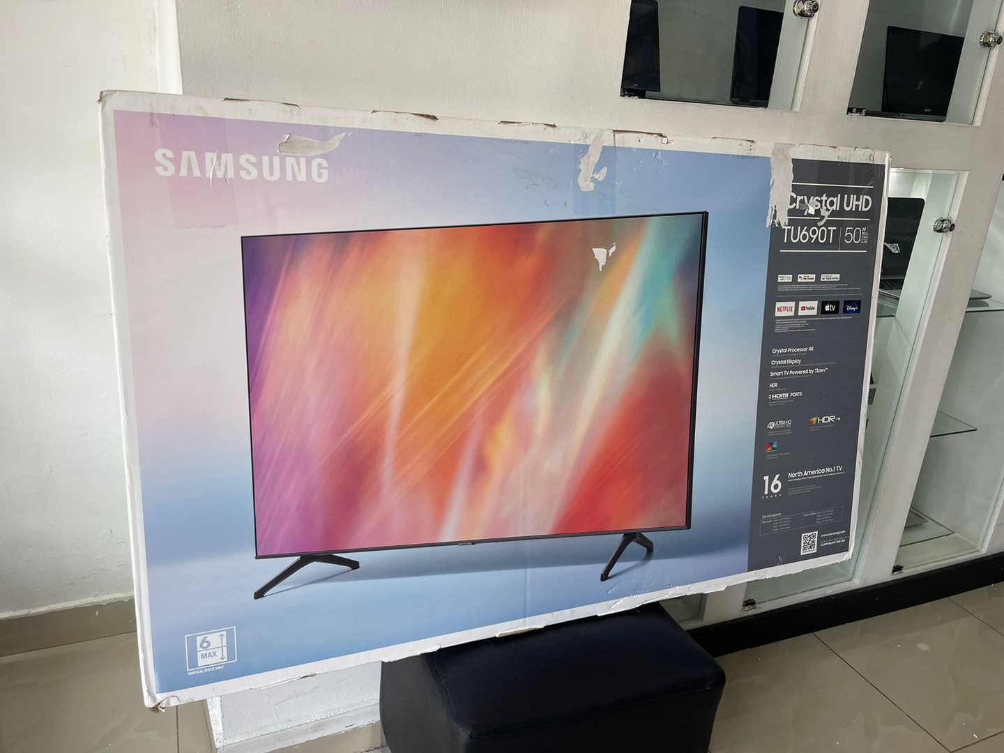 tv - Televisor Samsung Crystal UHD 50 Pulgadas Smart TU690T 3