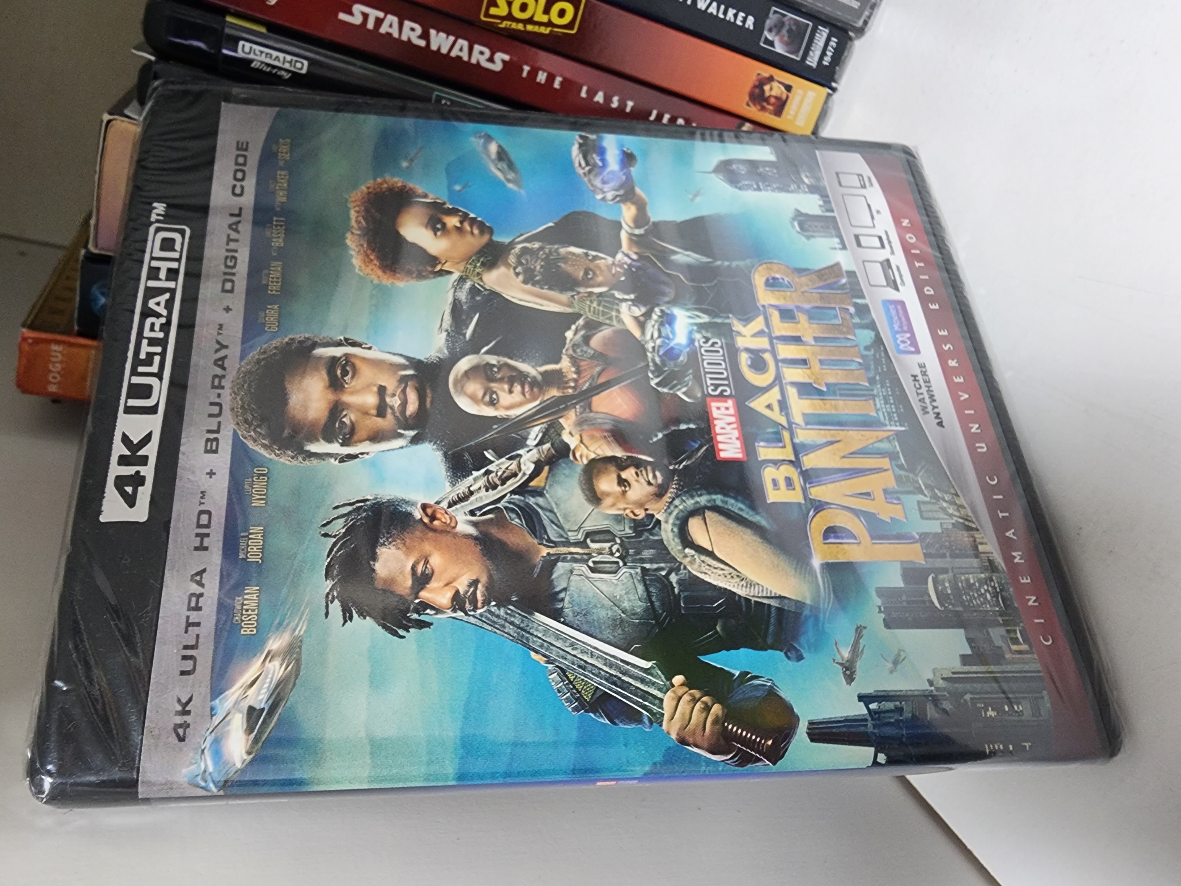 dvds, bluerays y peliculas - Película Pantera Negra - 4K y Blu-ray