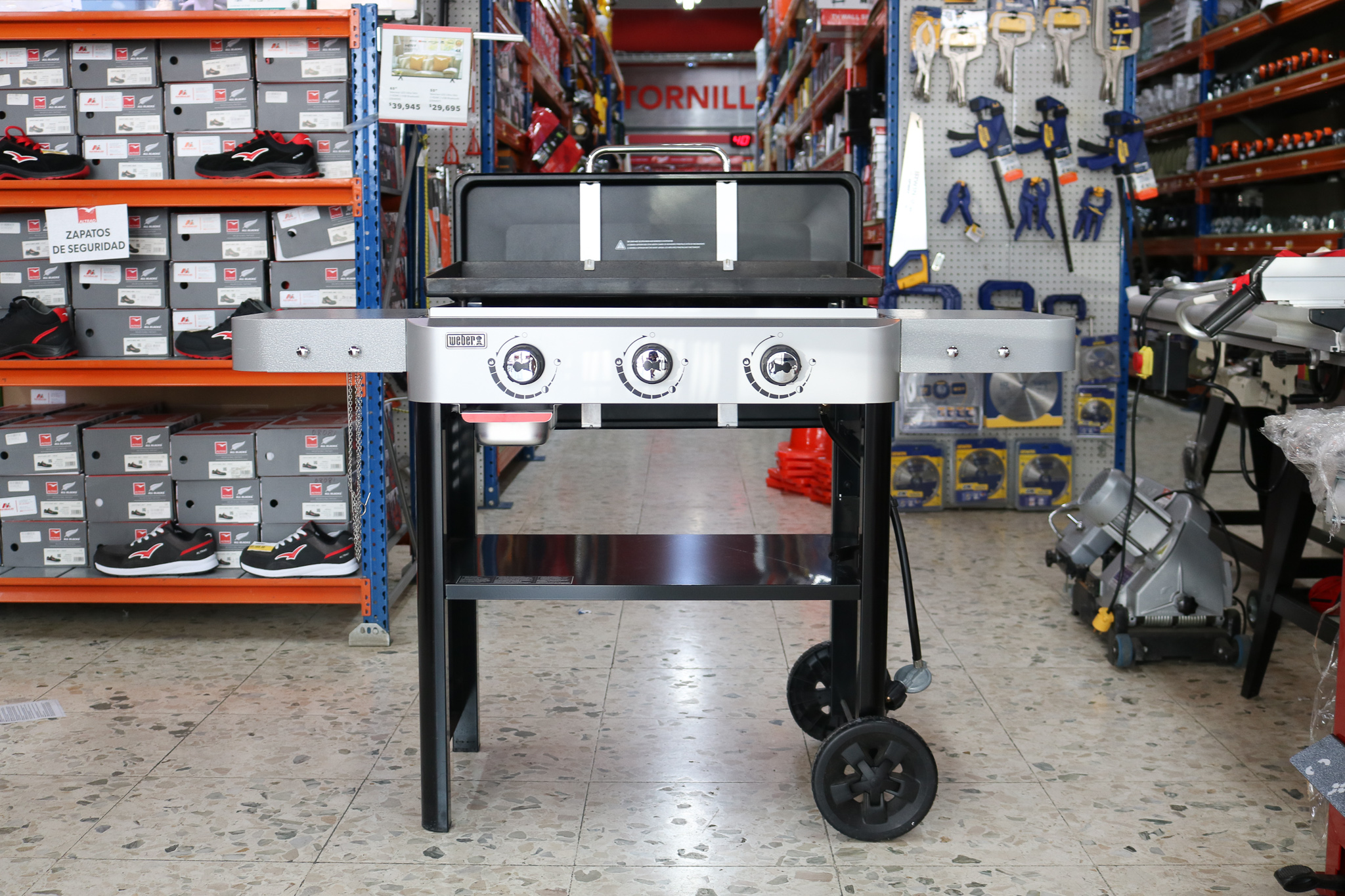 equipos profesionales - Plancha de gas 28" Weber