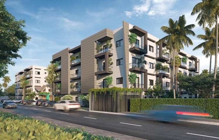 apartamentos - Proyecto en venta Punta Cana #24-1251 dos dormitorios, piscina, terraza.
 5