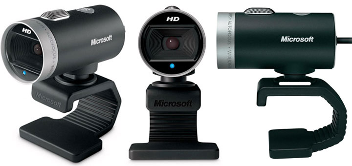 computadoras y laptops - CAMARA WEB MICROSOFT LIFECAM CINEMA USB 2.0 1280 X 720 720P HD VIDEO CHAT