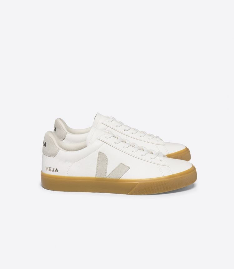 zapatos unisex - Veja Campo Leather White Natural 9