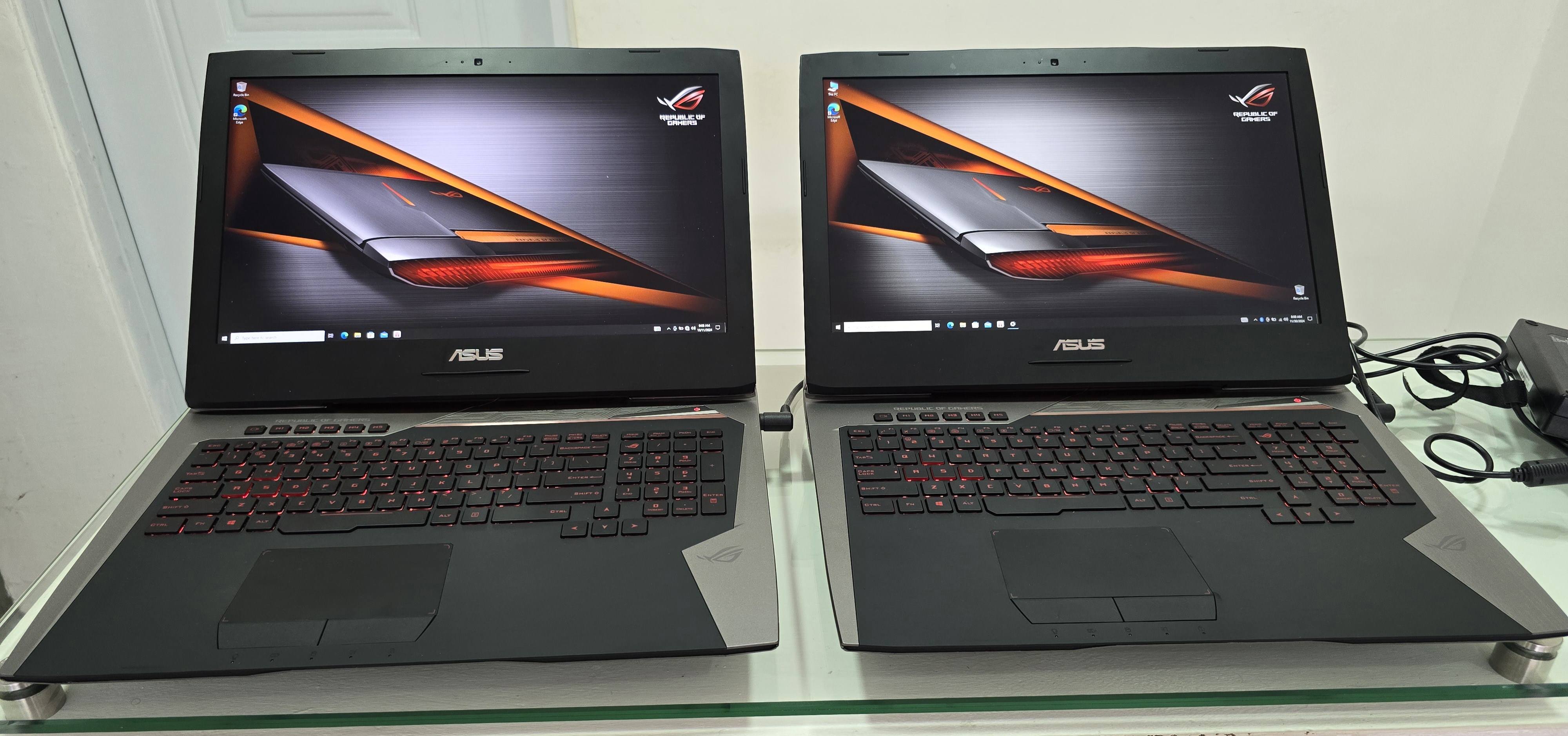 computadoras y laptops - Asus ROG Core i7 2.7ghz Ram 32gb ddr4 Disco 256gb SSD Y 1tb Nvidea Gtx 1070 8gb 3