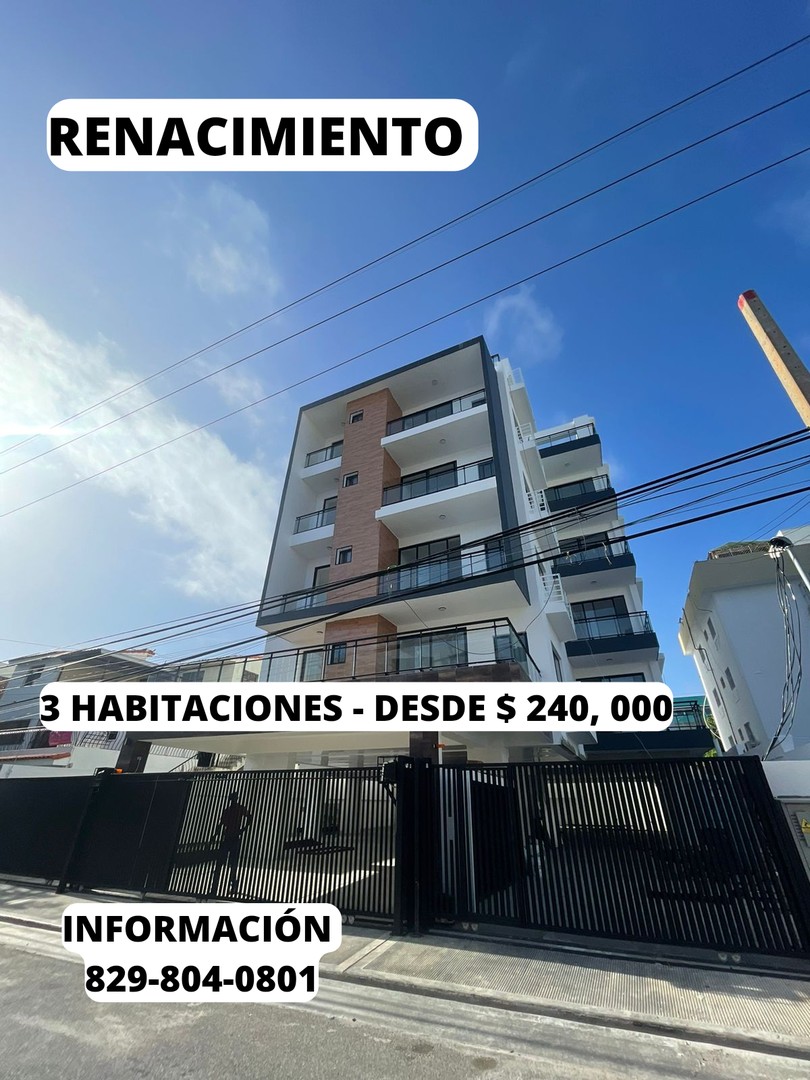 apartamentos - Apartamento nuevo en Renacimiento