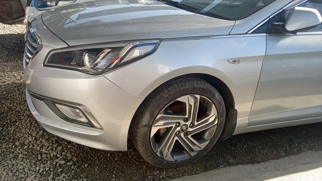 carros - HYUNDAI SONATA LF 2017 GRIS 1