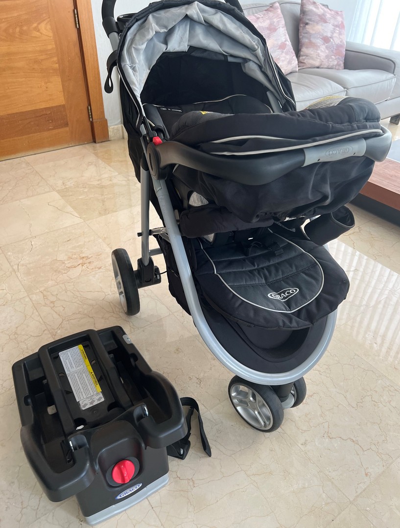 coches y sillas - Coche y Cargador de Bebé GRACO (con base estabilizadora para vehículo) 0