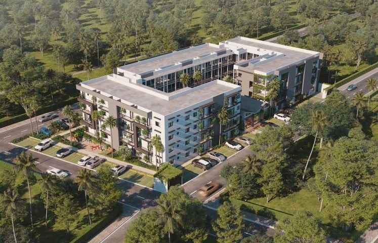 apartamentos - Proyecto en venta Punta Cana #24-1251 dos dormitorios, piscina, terraza.
 7