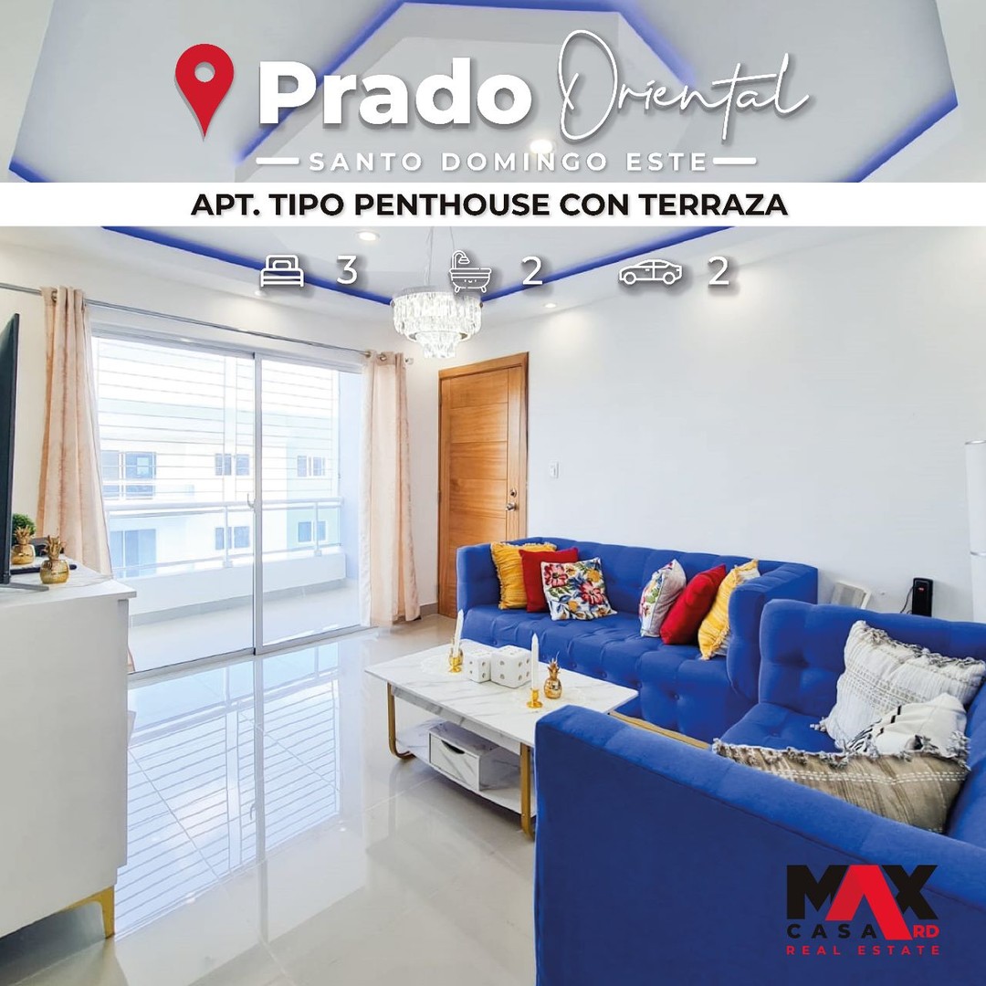 apartamentos - APARTAMENTO UBICADO EN PRADO ORIENTAL, AUT.SAN ISIDRO
CERCA DE LA AV.HIPICA
