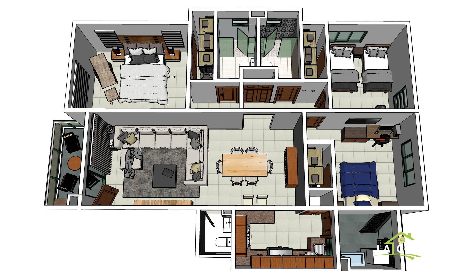 apartamentos - Torre Caribeña, hermosos apartamentos en Santiago de los caballeros 5