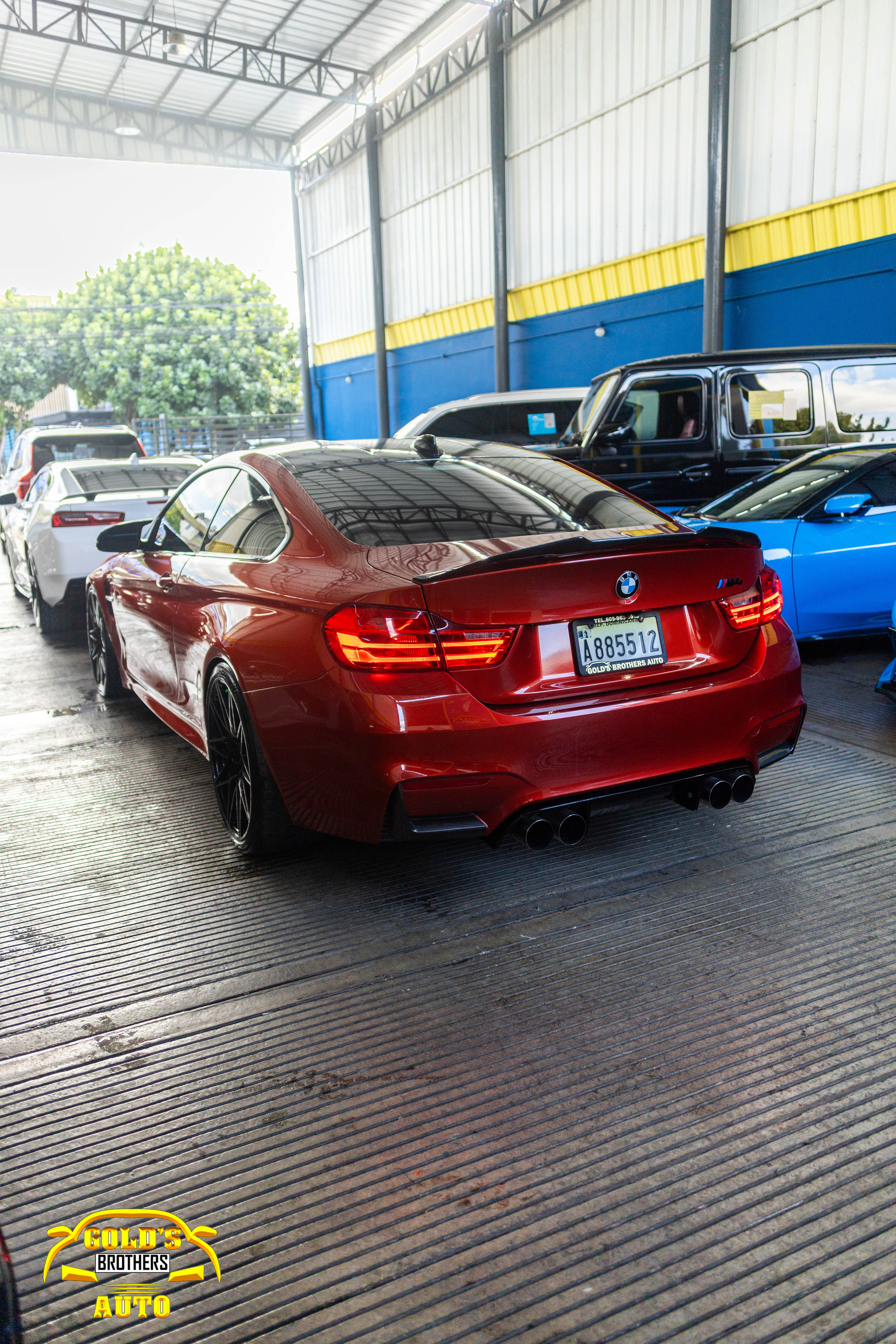 carros - BMW M4 2015 Clean Carfax Rojo 2